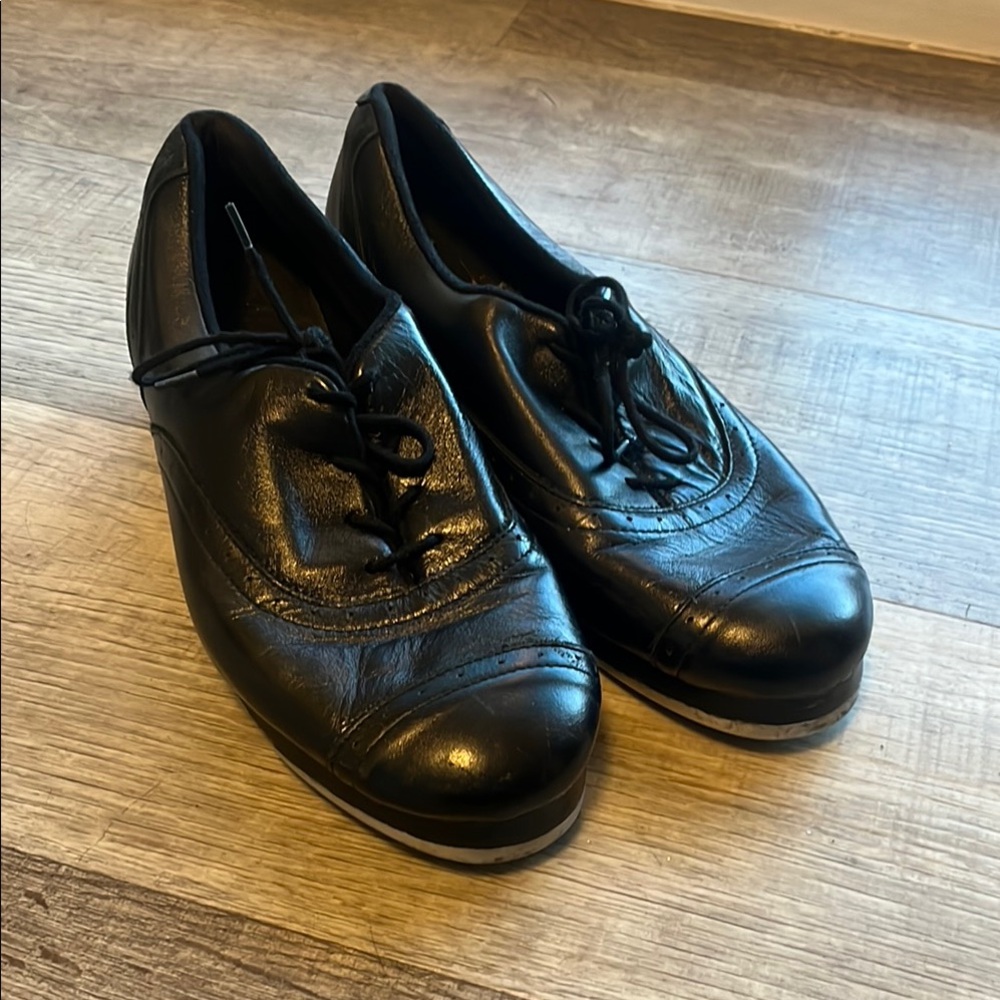 Bloch Black Oxfords Classic Lace-Up Design Mens Jason Samuels Smith Tap Shoes